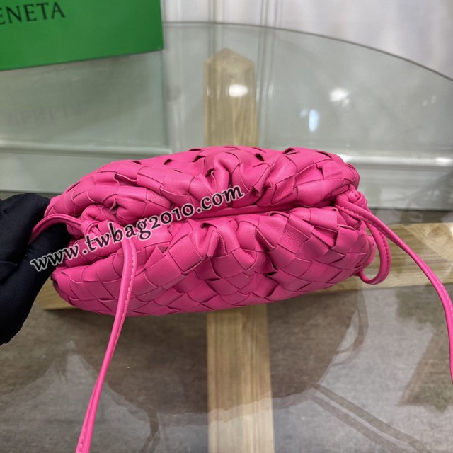 Bottega veneta高端女包 98061 寶緹嘉升級版小號編織雲朵包 BV經典款純手工編織羔羊皮女包  gxz1179